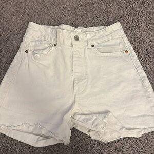 White shorts
